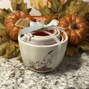 Rae Dunn Peanuts X Fall Measuring Cups 🍁 LAST SET